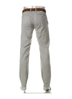 ALBERTO Chino Lou, Regular Fit, Baumwolle, grün meliert^ Smart Cotton|Hosen