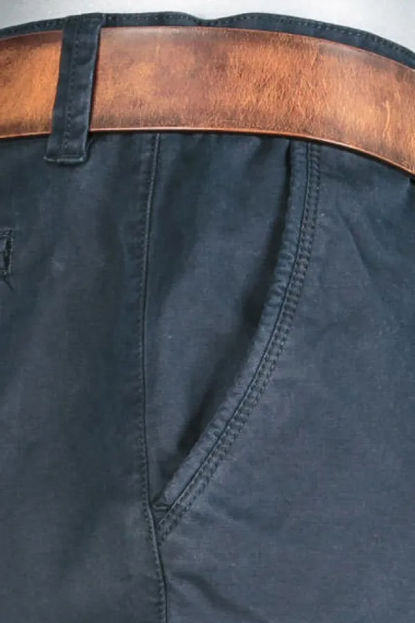 ALBERTO Chino Lou, Regular Fit, Baumwolle, navy^ Chino|Smart Cotton