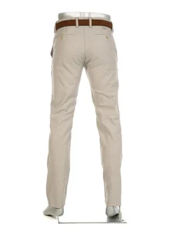 ALBERTO Chino Lou, Regular Fit, Baumwolle, beige meliert^ Smart Cotton|Hosen