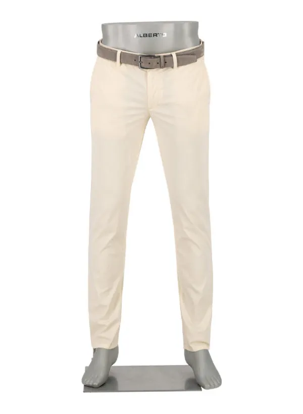 ALBERTO Chino Lou, Regular Fit, Baumwoll-Stretch, hellgelb^ Hosen|Chino