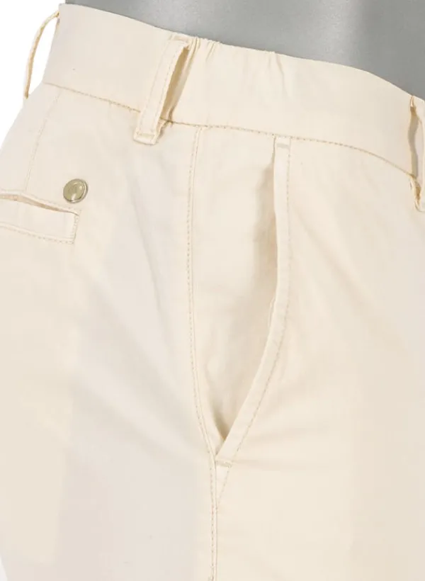 ALBERTO Chino Lou, Regular Fit, Baumwoll-Stretch, hellgelb^ Hosen|Chino
