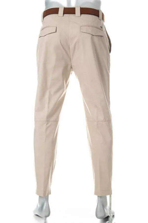 ALBERTO Chino Mike-C, Ceramica®, cropped, beige^ Ceramica|Hosen