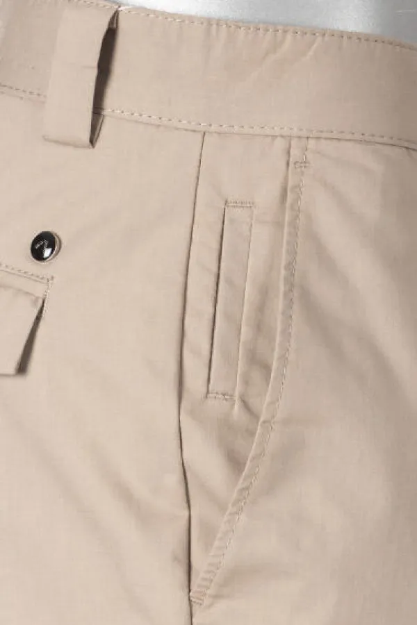 ALBERTO Chino Mike-C, Ceramica®, cropped, beige^ Ceramica|Hosen