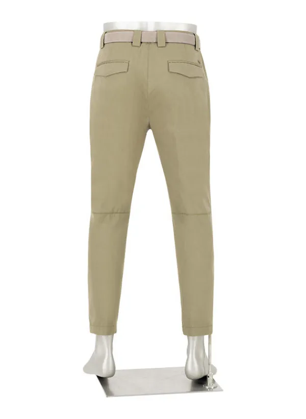 ALBERTO Chino Mike-C, Ceramica®, cropped, militärgrün^ Ceramica|Hosen