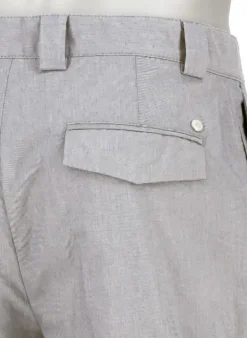 ALBERTO Chino Mike-C, Ceramica®, cropped, grau^ Ceramica|Hosen