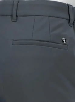 ALBERTO Chino Mover, Slim Fit, Mikrofaser, dunkelgrau^ Chino|Hosen