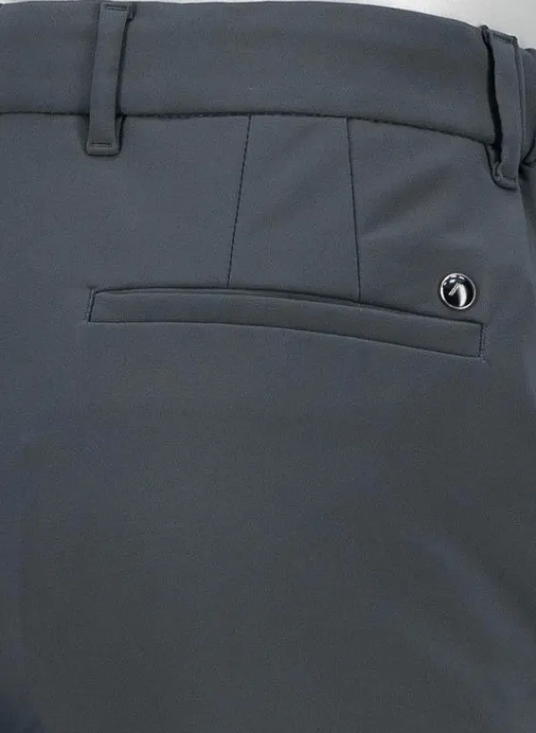 ALBERTO Chino Mover, Slim Fit, Mikrofaser, dunkelgrau^ Chino|Hosen
