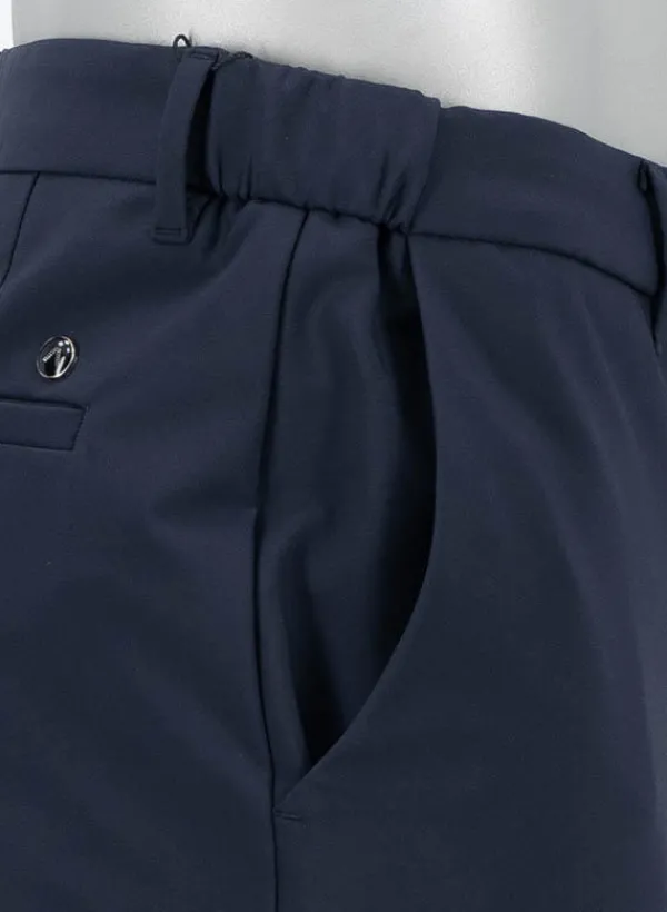 ALBERTO Chino Mover, Slim Fit, Mikrofaser, navy^ Chino|Hosen
