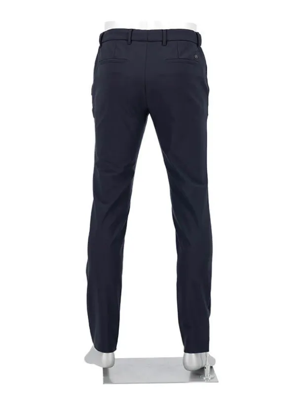 ALBERTO Chino Mover, Slim Fit, Mikrofaser, schwarz^ Chino|Hosen