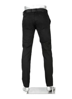 ALBERTO Chino Rob, Slim Fit, Baumwolle T400®, schwarz^ Chino|Smart Cotton