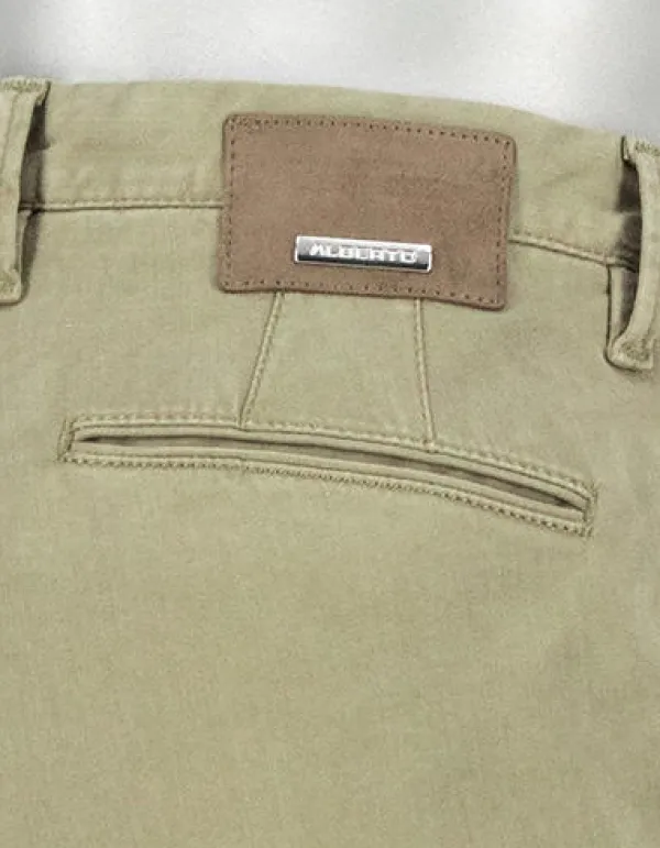ALBERTO Chino Rob, Slim Fit, Baumwolle-Tencel™, greige^ Chino|Hosen