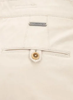 ALBERTO Chino Rob, Slim Fit, Baumwolle, hellbeige^ Chino|Hosen