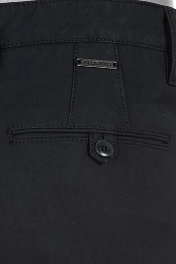 ALBERTO Chino Rob, Slim Fit, Baumwolle, dunkelblau^ Chino|Hosen