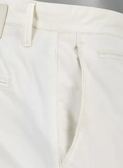ALBERTO Chino Rob, Slim Fit, Baumwolle, wollweiß^ Alles Weiss|Hosen