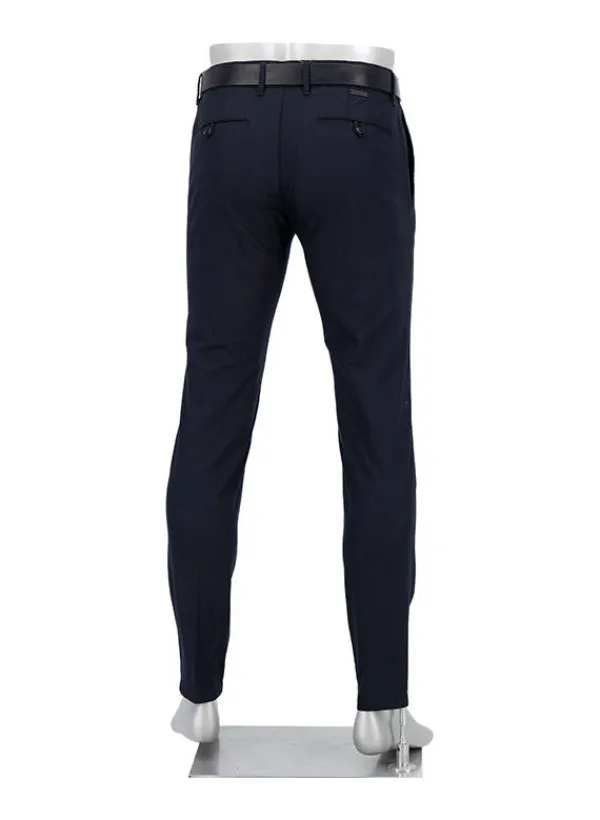 ALBERTO Chino Rob, Slim Fit, Baumwolle, nachtblau^ Chino|Hosen