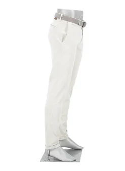 ALBERTO Chino Rob, Slim Fit, Baumwolle-Tencel™, kitt^ Chino|Alles Weiss