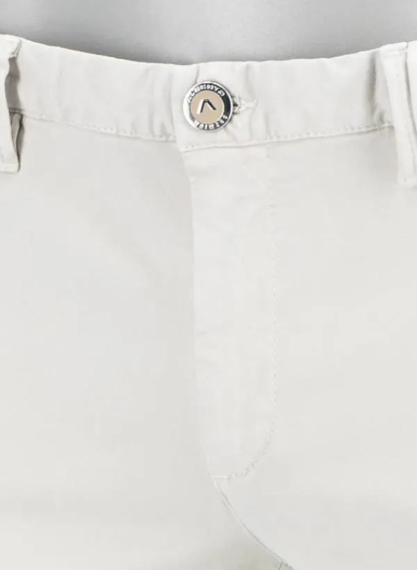 ALBERTO Chino Rob, Slim Fit, Baumwolle-Tencel™, kitt^ Chino|Alles Weiss