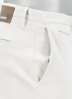 ALBERTO Chino Rob, Slim Fit, Baumwolle-Tencel™, kitt^ Chino|Alles Weiss