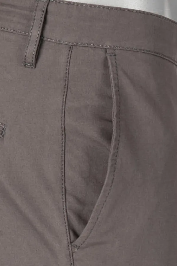 ALBERTO Chino Rob, Slim Fit, Baumwolle, grau^ Chino|Hosen