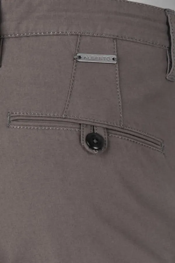 ALBERTO Chino Rob, Slim Fit, Baumwolle, grau^ Chino|Hosen