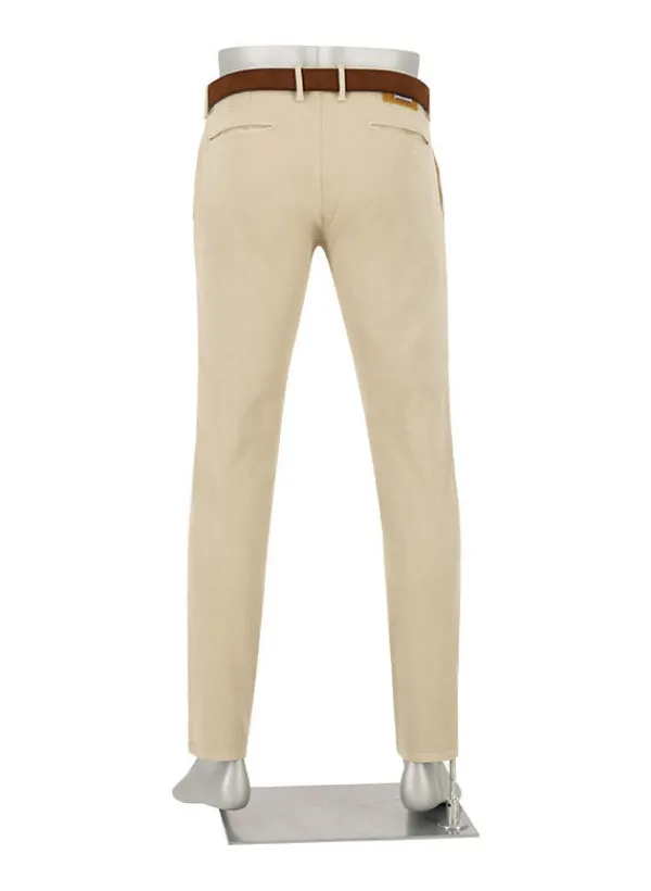 ALBERTO Chino Rob, Slim Fit, Bio Baumwolle T400®, beige^ Hosen|Chino