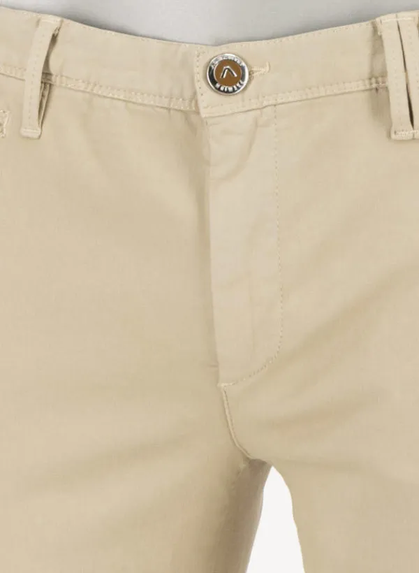 ALBERTO Chino Rob, Slim Fit, Bio Baumwolle T400®, beige^ Hosen|Chino