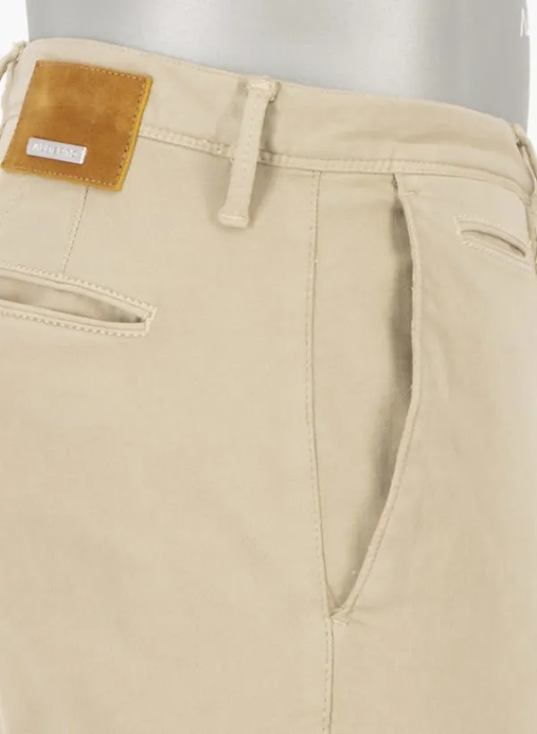 ALBERTO Chino Rob, Slim Fit, Bio Baumwolle T400®, beige^ Hosen|Chino