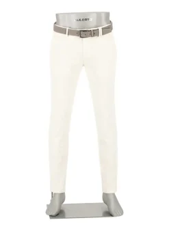 ALBERTO Chino Rob, Slim Fit, Bio Baumwolle T400®, ecru^ Alles Weiss|Hosen
