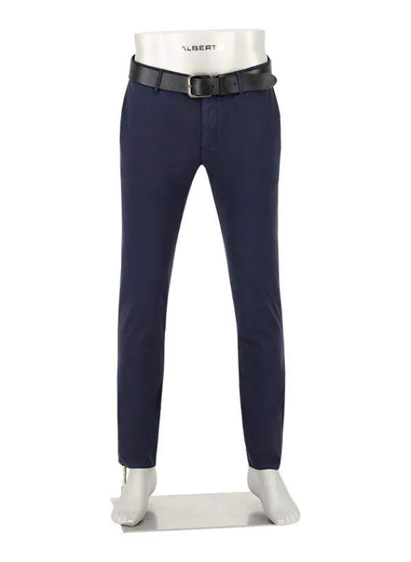 ALBERTO Chino Rob, Slim Fit, Pima Baumwolle-Tencel™, nachtblau^ Chino|Hosen