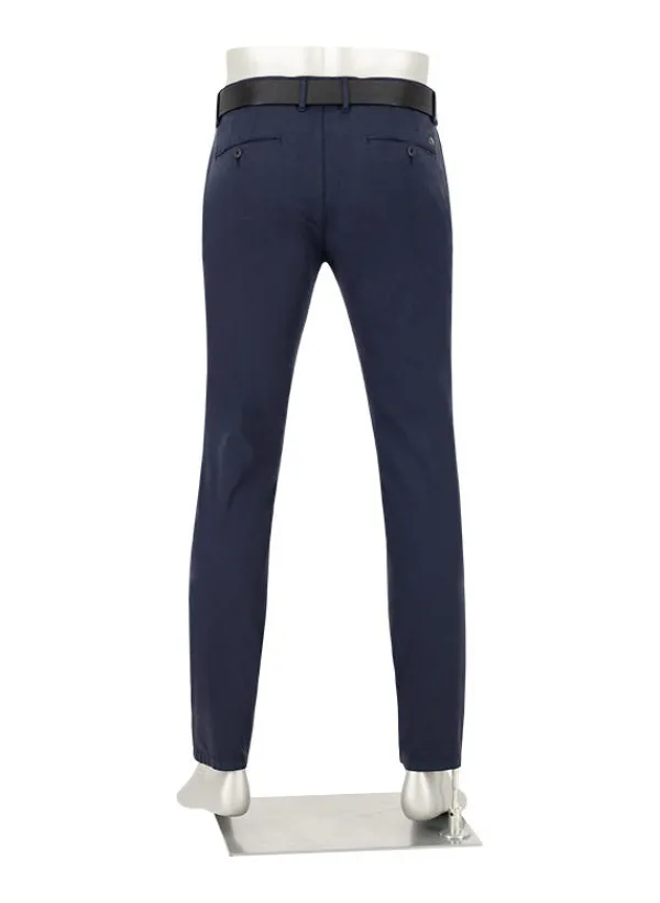 ALBERTO Chino Rob, Slim Fit, Pima Baumwolle-Tencel™, nachtblau^ Chino|Hosen