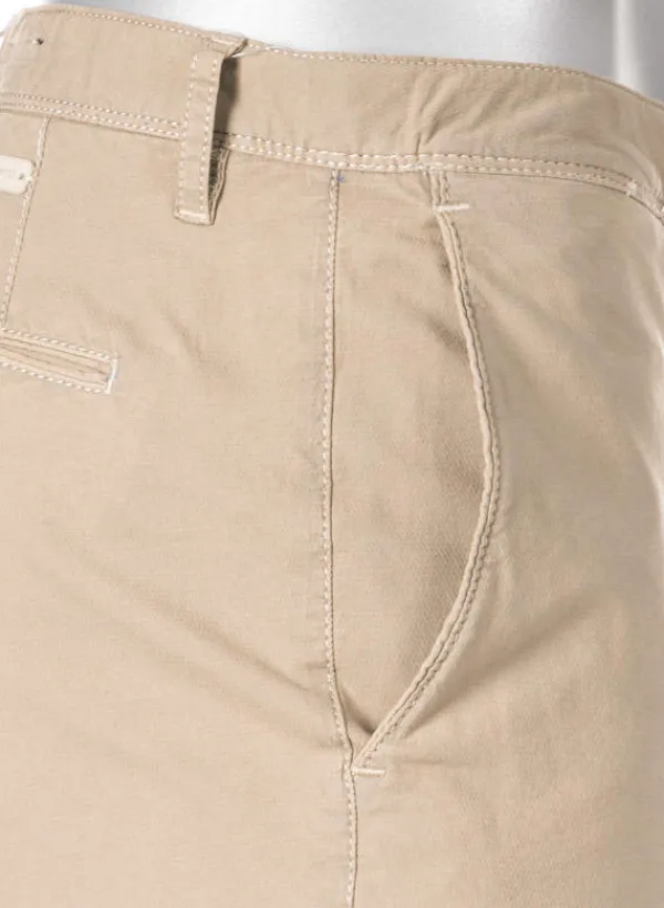 ALBERTO Chino Rob, Slim Fit, Pima Baumwolle-Tencel™, beige^ Hosen|Chino
