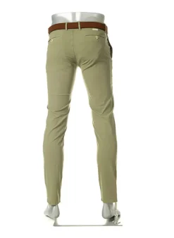 ALBERTO Chino Rob, Slim Fit, Pima Baumwolle-Tencel™, militärgrün^ Hosen|Chino