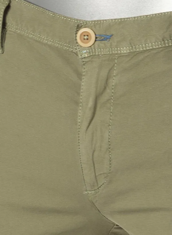 ALBERTO Chino Rob, Slim Fit, Pima Baumwolle-Tencel™, militärgrün^ Hosen|Chino