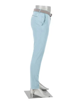 ALBERTO Chino Rob, Slim Fit, Pima Baumwolle-Tencel™, hellblau^ Chino|Hosen