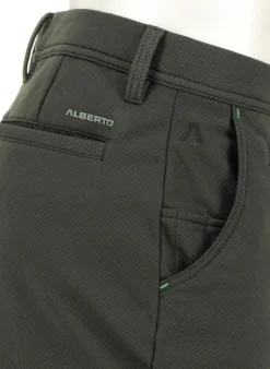 ALBERTO Cosy Jersey, Rookie, Regular Fit, wasserabweisend, dunkelgrün^ Hosen|Hosen