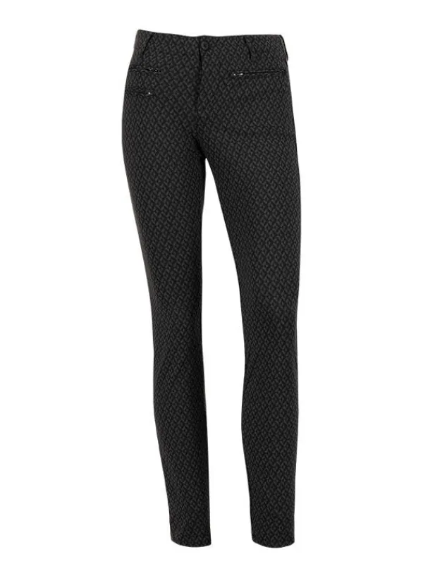ALBERTO Damen Golfhose Tina aus bedrucktem Jersey^ Hosen|Hosen