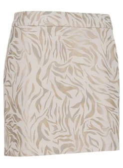 ALBERTO Damen Golfrock Lissy in Jerseyqualität mit Metallic-Print^ Röcke|Röcke
