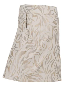 ALBERTO Damen Golfrock Lissy in Jerseyqualität mit Metallic-Print^ Röcke|Röcke