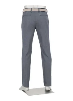 ALBERTO Double Face, Lou, Regular Fit, Mikrofaser-Stretch, navy^ Hosen