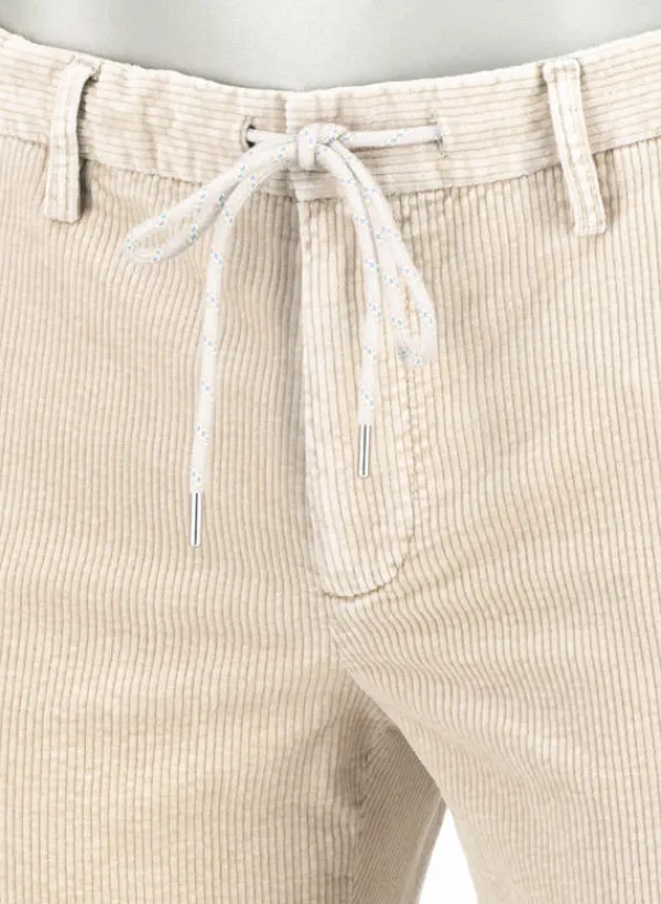 ALBERTO Dusty Corduroy Jump, Slim Fit, Baumwolle-Tencel™, hellbeige^ Hosen|Cord