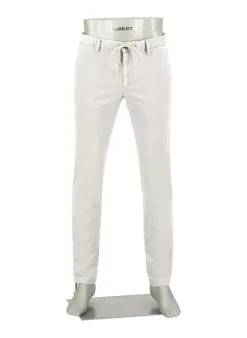 ALBERTO Dusty Corduroy Jump, Slim Fit, Baumwolle-Tencel™, hellgrau^ Hosen|Cord