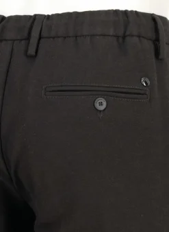ALBERTO Flanell, Barista, Tapered Fit, Mikrofaser-Stretch, braun^ Hosen|Cosy