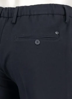 ALBERTO Flanell, Barista, Tapered Fit, Mikrofaser-Stretch, navy^ Hosen|Cosy