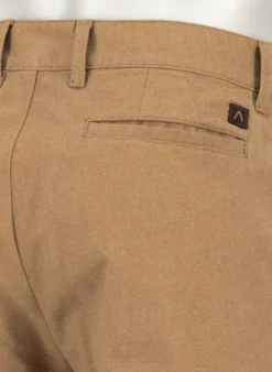 ALBERTO Flanell, Lou J-PL, Regular Fit, Baumwolle, dunkelbeige^ Hosen