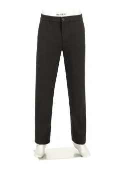 ALBERTO Flanell, Luis, Wide Fit, Mikrofaser-Stretch, braun^ Hosen|Cosy