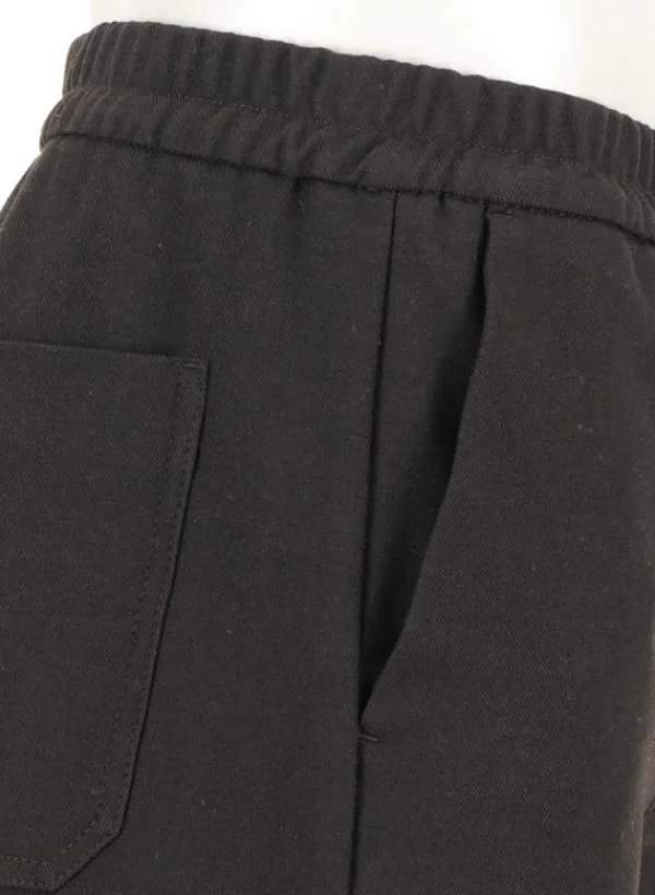 ALBERTO Flanell, Luis, Wide Fit, Mikrofaser-Stretch, braun^ Hosen|Cosy