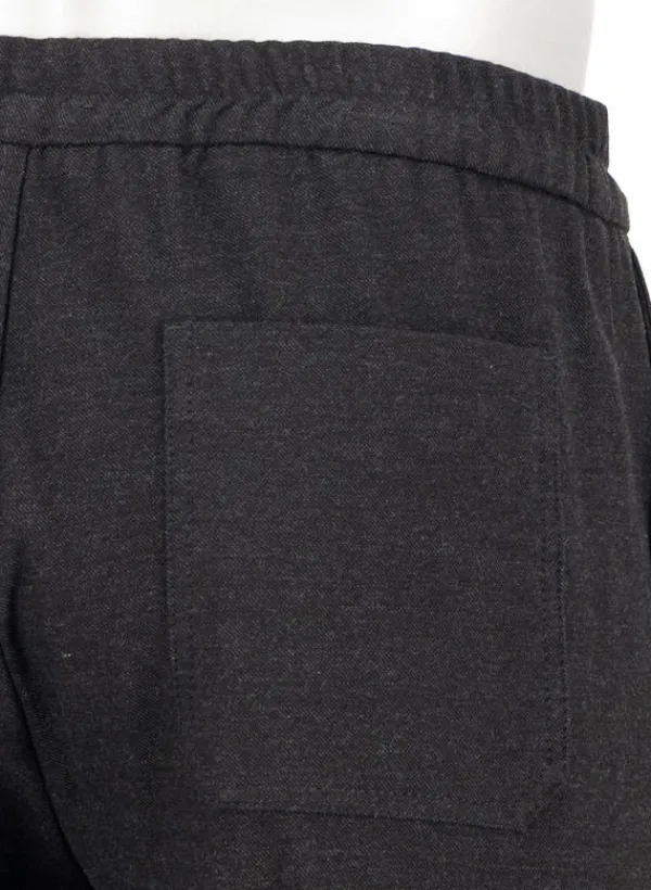 ALBERTO Flanell, Luis, Wide Fit, Mikrofaser-Stretch, anthrazit^ Hosen|Cosy