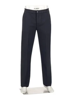 ALBERTO Flanell, Luis, Wide Fit, Mikrofaser-Stretch, navy^ Hosen|Cosy
