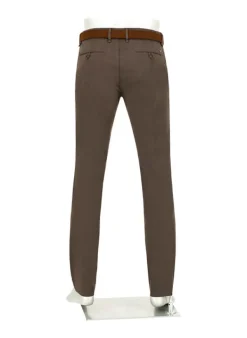 ALBERTO Gabardine, Lou, Regular Fit, Baumwoll-Stretch, dunkelbraun^ Chino|Hosen
