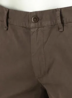 ALBERTO Gabardine, Lou, Regular Fit, Baumwoll-Stretch, dunkelbraun^ Chino|Hosen